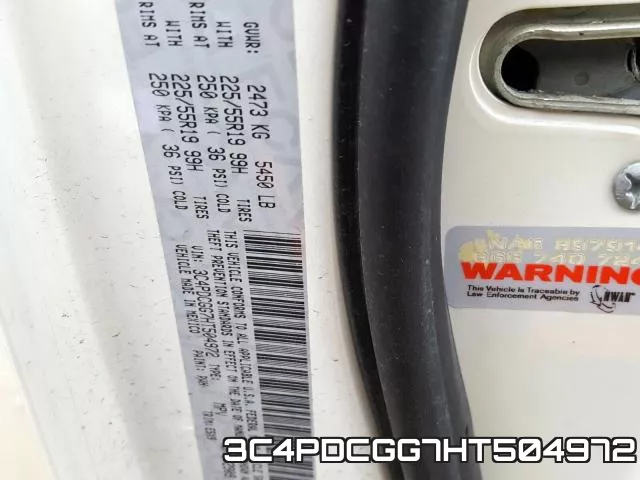 3C4PDCGG7HT504972 фото 2