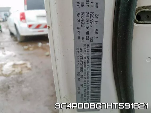 3C4PDDBG7HT591821 фото 2