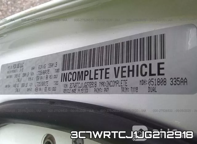 3C7WRTCJ1JG272918 фото 10