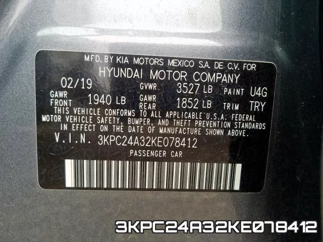 3KPC24A32KE078412 фото 2