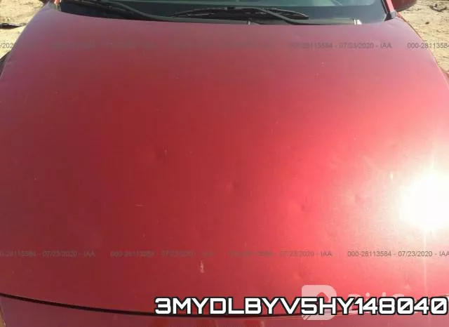 3MYDLBYV5HY148040 фото 7