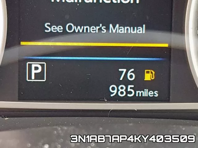 3N1AB7AP4KY403509 фото 9