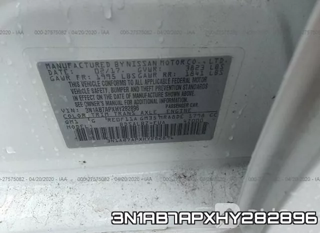 3N1AB7APXHY282896 фото 10