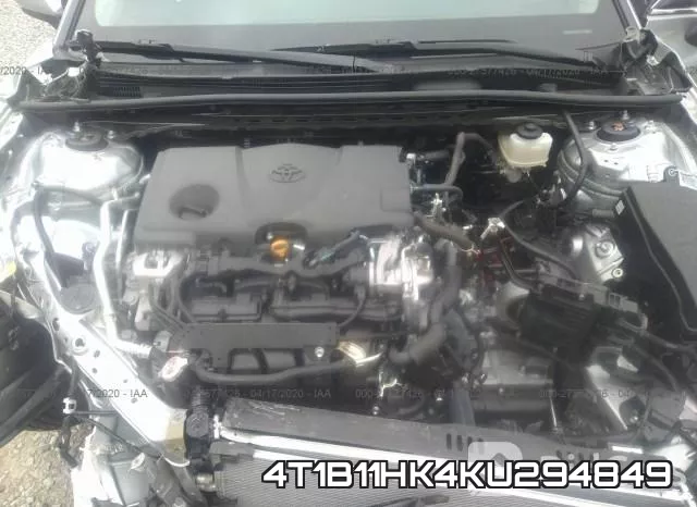 4T1B11HK4KU294849 фото 2