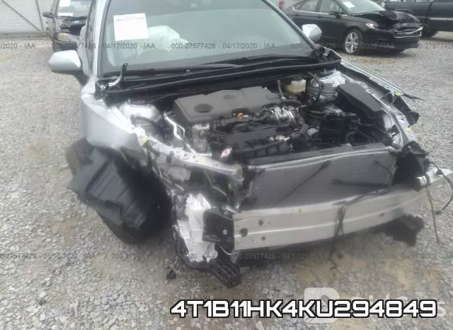4T1B11HK4KU294849 фото 7