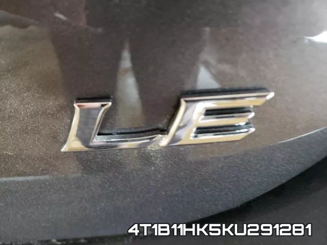 4T1B11HK5KU291281 фото 10