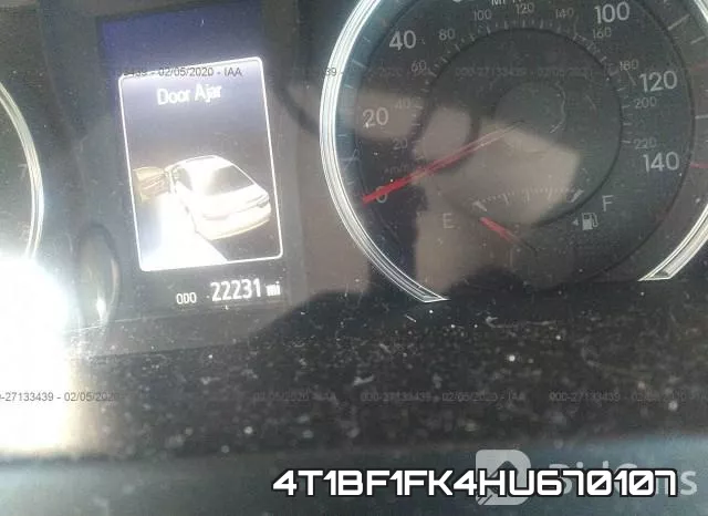 4T1BF1FK4HU670107 фото 8