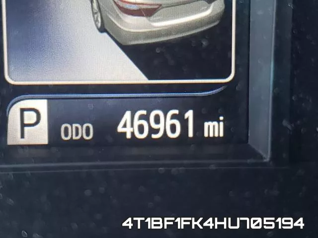 4T1BF1FK4HU705194 фото 8