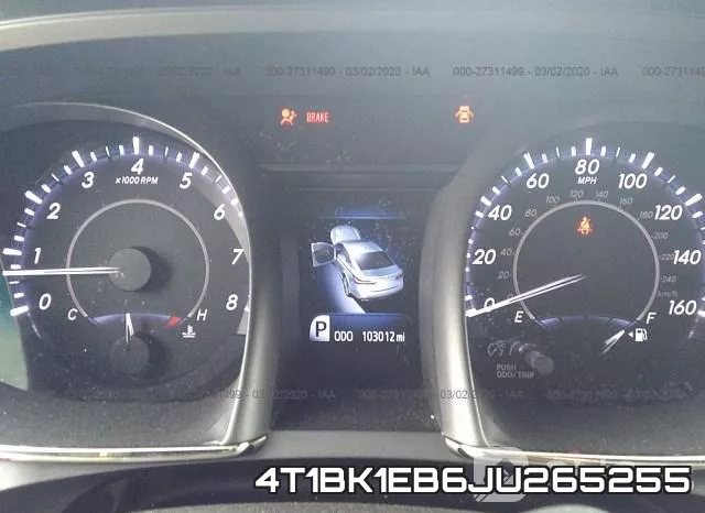 4T1BK1EB6JU265255 фото 8