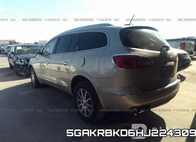 5GAKRBKD6HJ224309 фото 4