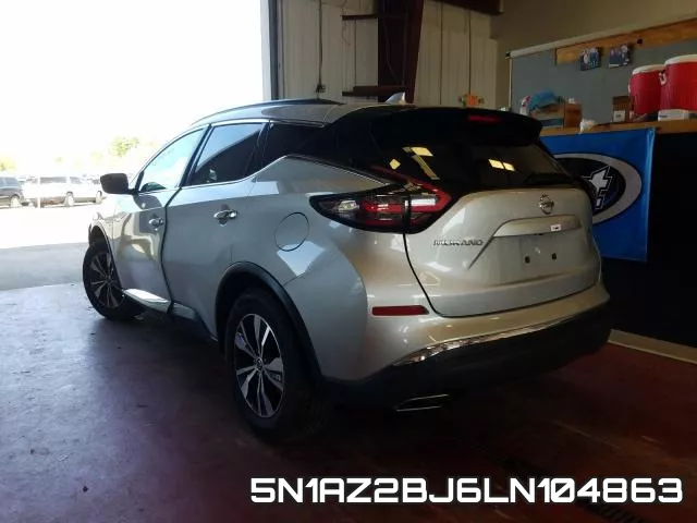 5N1AZ2BJ6LN104863 фото 4