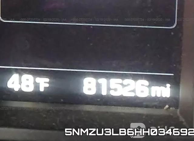 5NMZU3LB6HH034692 фото 8