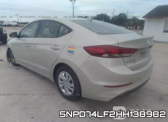 5NPD74LF2HH138982 фото 4