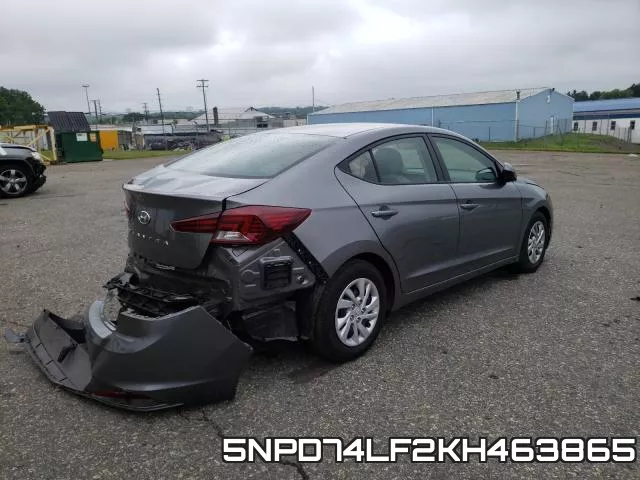 5NPD74LF2KH463865 фото 5