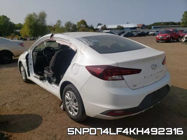 5NPD74LF4KH492316 фото 4