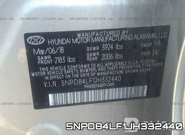 5NPD84LF1JH332440 фото 10