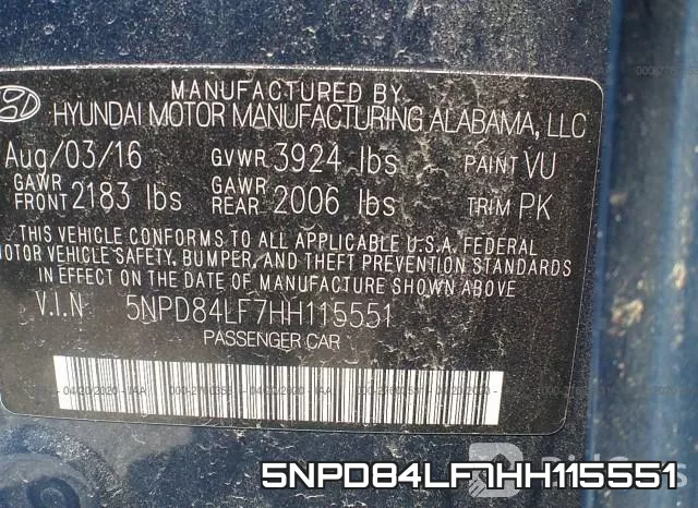5NPD84LF7HH115551 фото 10