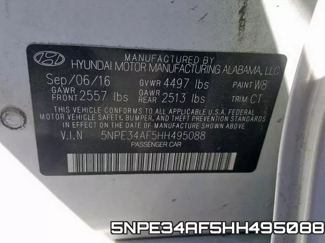 5NPE34AF5HH495088 фото 2