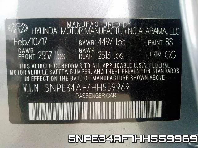 5NPE34AF7HH559969 фото 2