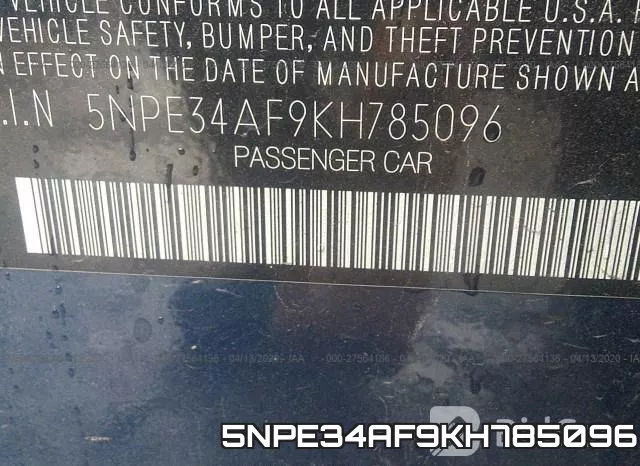 5NPE34AF9KH785096 фото 9