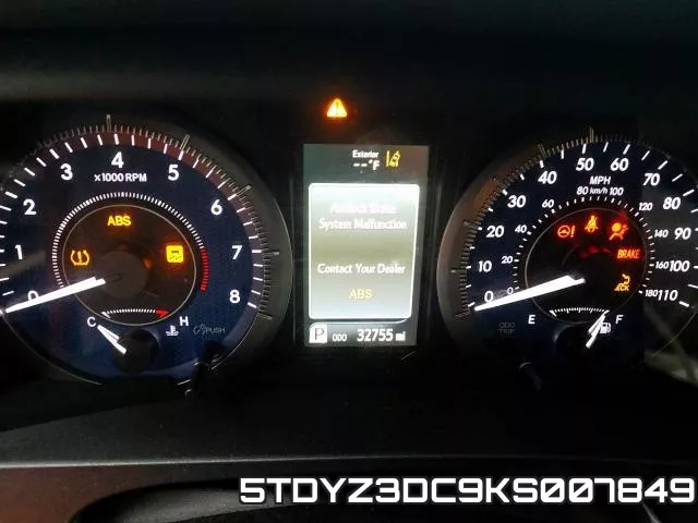 5TDYZ3DC9KS007849 фото 9