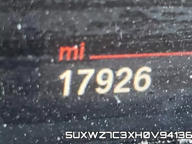 5UXWZ7C3XH0V94136 фото 9