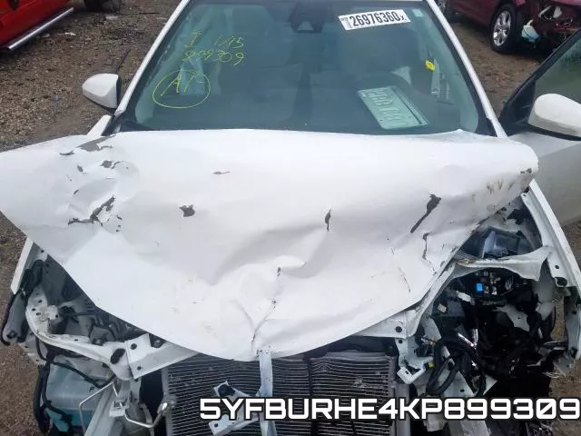 5YFBURHE4KP899309 фото 8