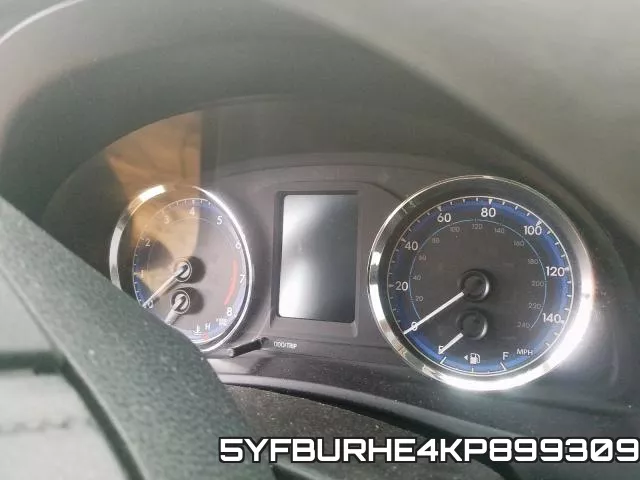 5YFBURHE4KP899309 фото 9