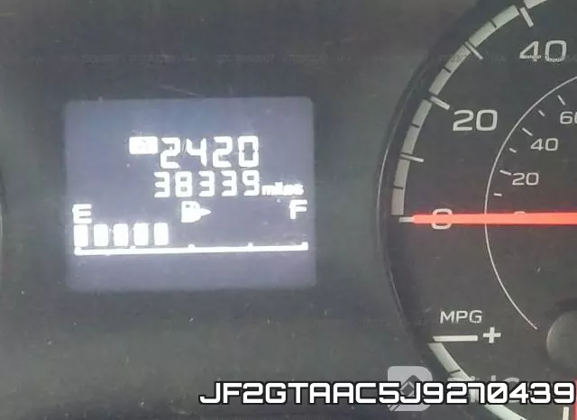 JF2GTAAC5J9270439 фото 8