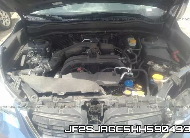 JF2SJAGC5HH590433 фото 2