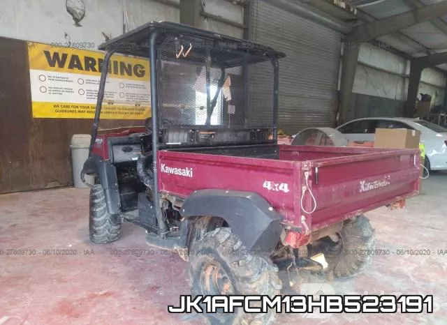 JK1AFCM13HB523191 фото 3
