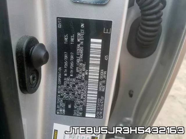 JTEBU5JR3H5432163 фото 2