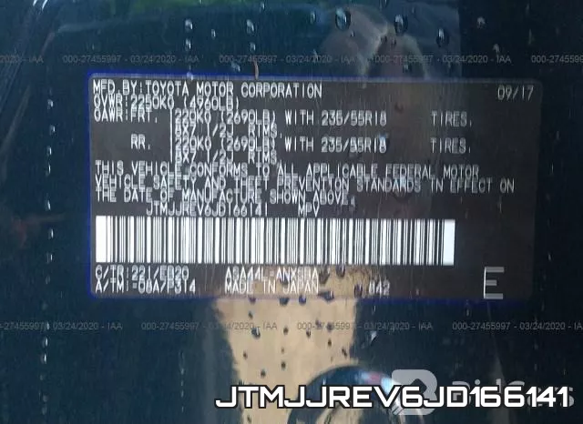 JTMJJREV6JD166141 фото 10