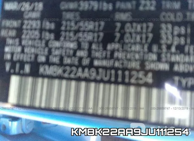 KM8K22AA9JU111254 фото 10