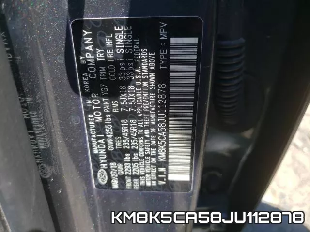 KM8K5CA58JU112878 фото 2