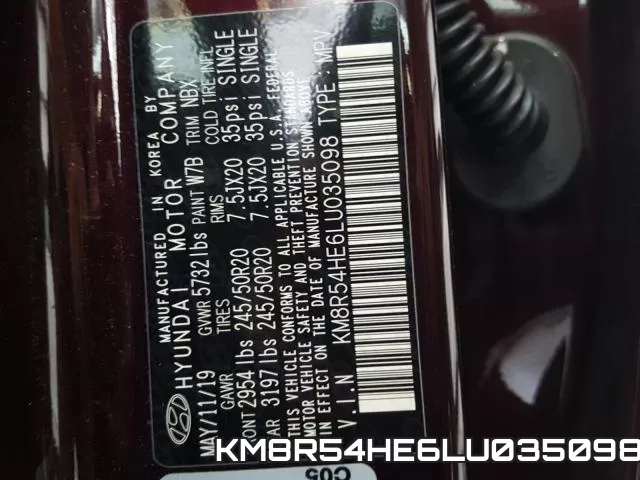 KM8R54HE6LU035098 фото 2
