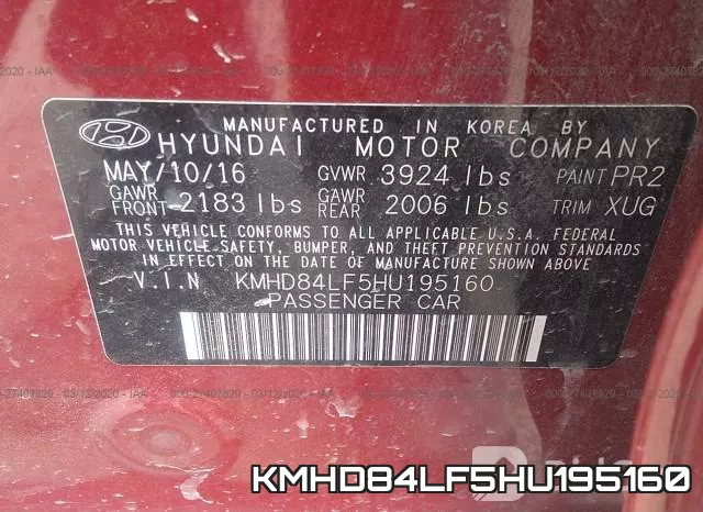 KMHD84LF5HU195160 фото 10