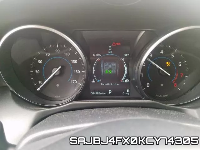 SAJBJ4FX0KCY74305 фото 9