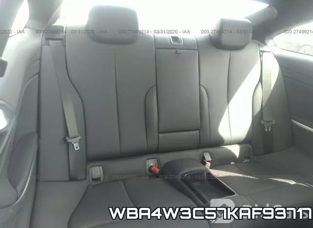 WBA4W3C57KAF93717 фото 9