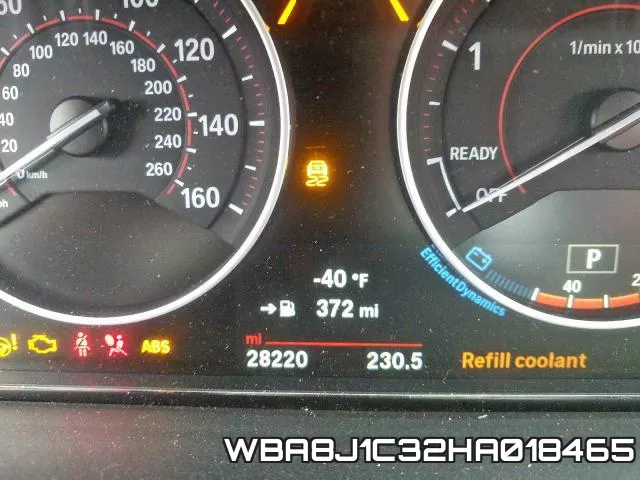 WBA8J1C32HA018465 фото 9