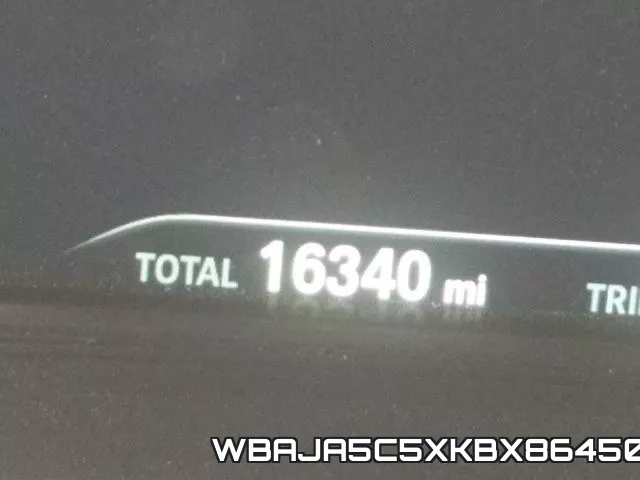WBAJA5C5XKBX86450 фото 9