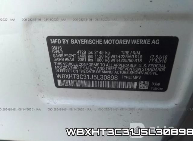 WBXHT3C31J5L30898 фото 10