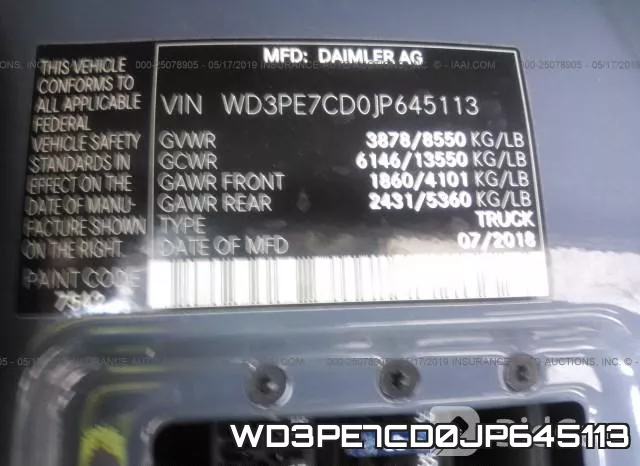 WD3PE7CD0JP645113 фото 10