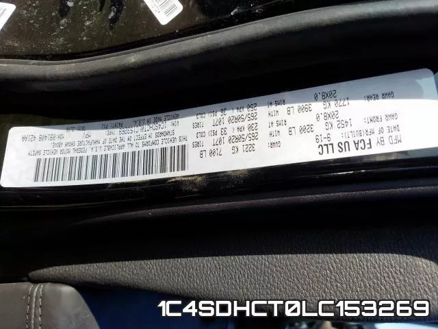 1C4SDHCT0LC153269 фото 2