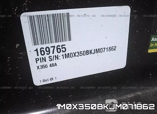 1M0X350BKJM071862 фото 10
