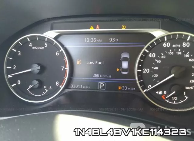 1N4BL4BV1KC114323 фото 8