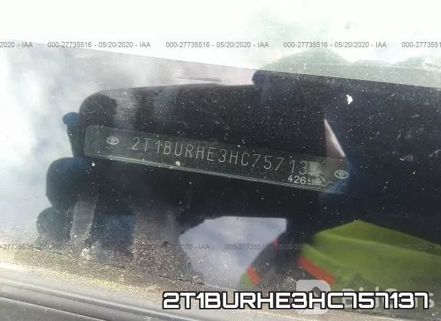 2T1BURHE3HC757137 фото 9