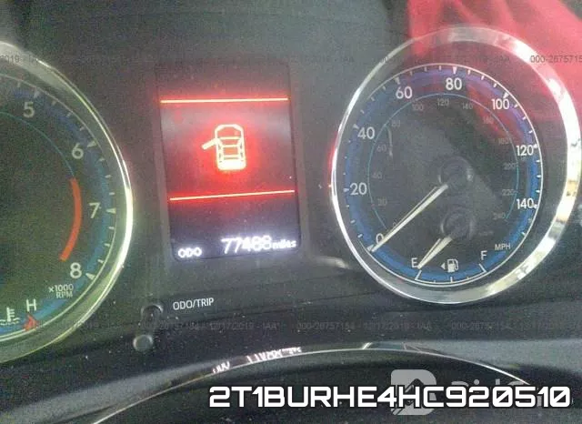 2T1BURHE4HC920510 фото 8
