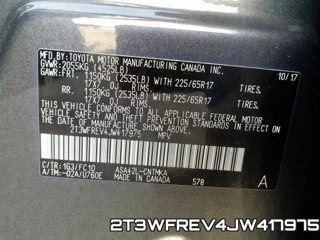 2T3WFREV4JW417975 фото 2