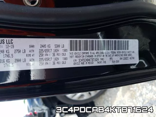 3C4PDCAB4KT871624 фото 2